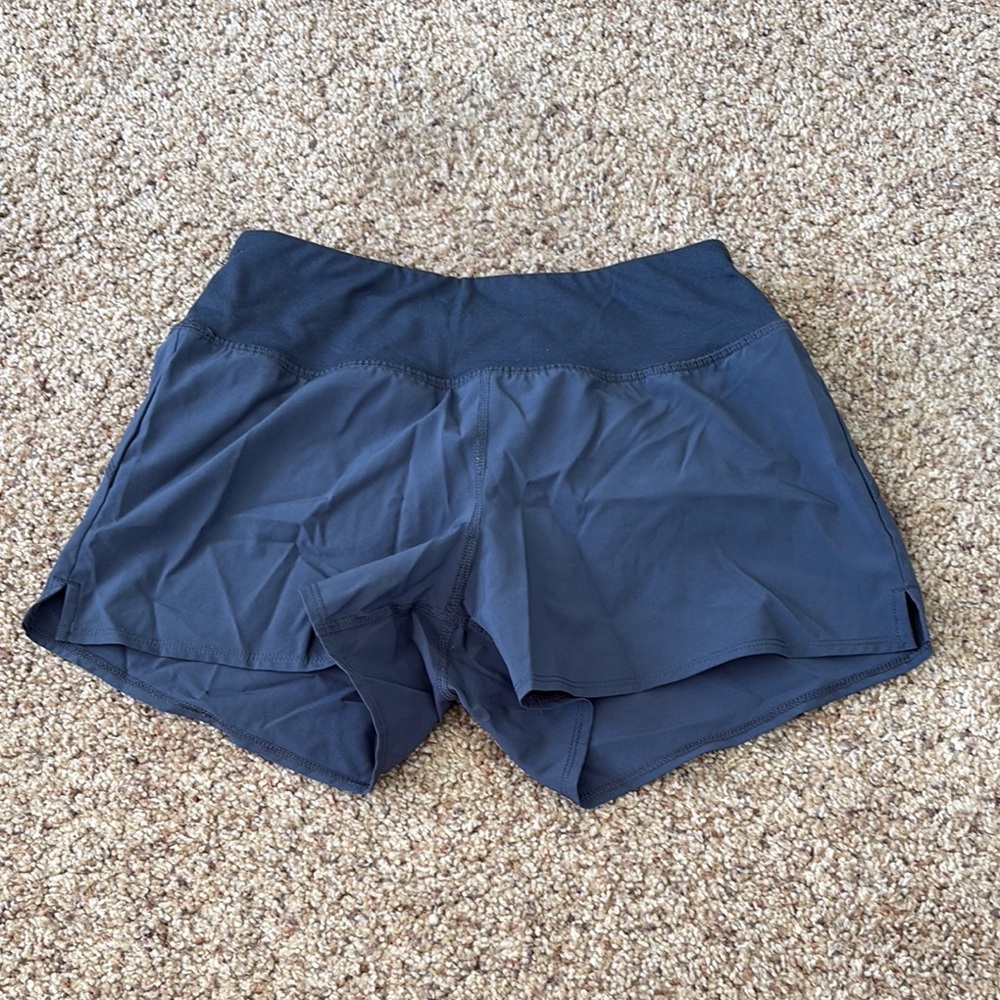 Women’s grey athletic shorts